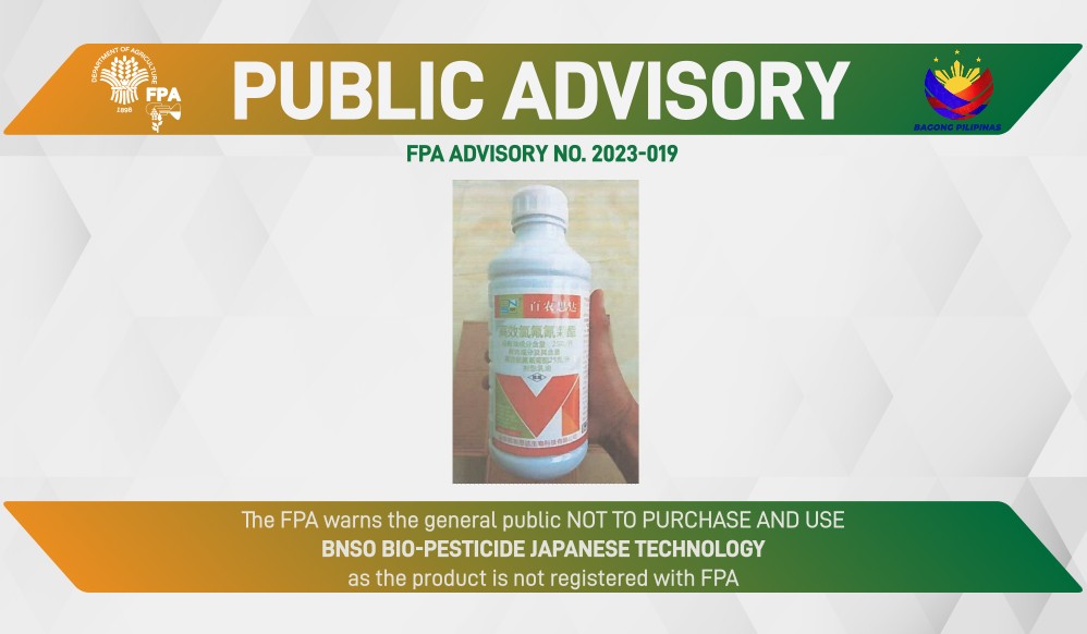 FPA ADVISORY No. 2023-019