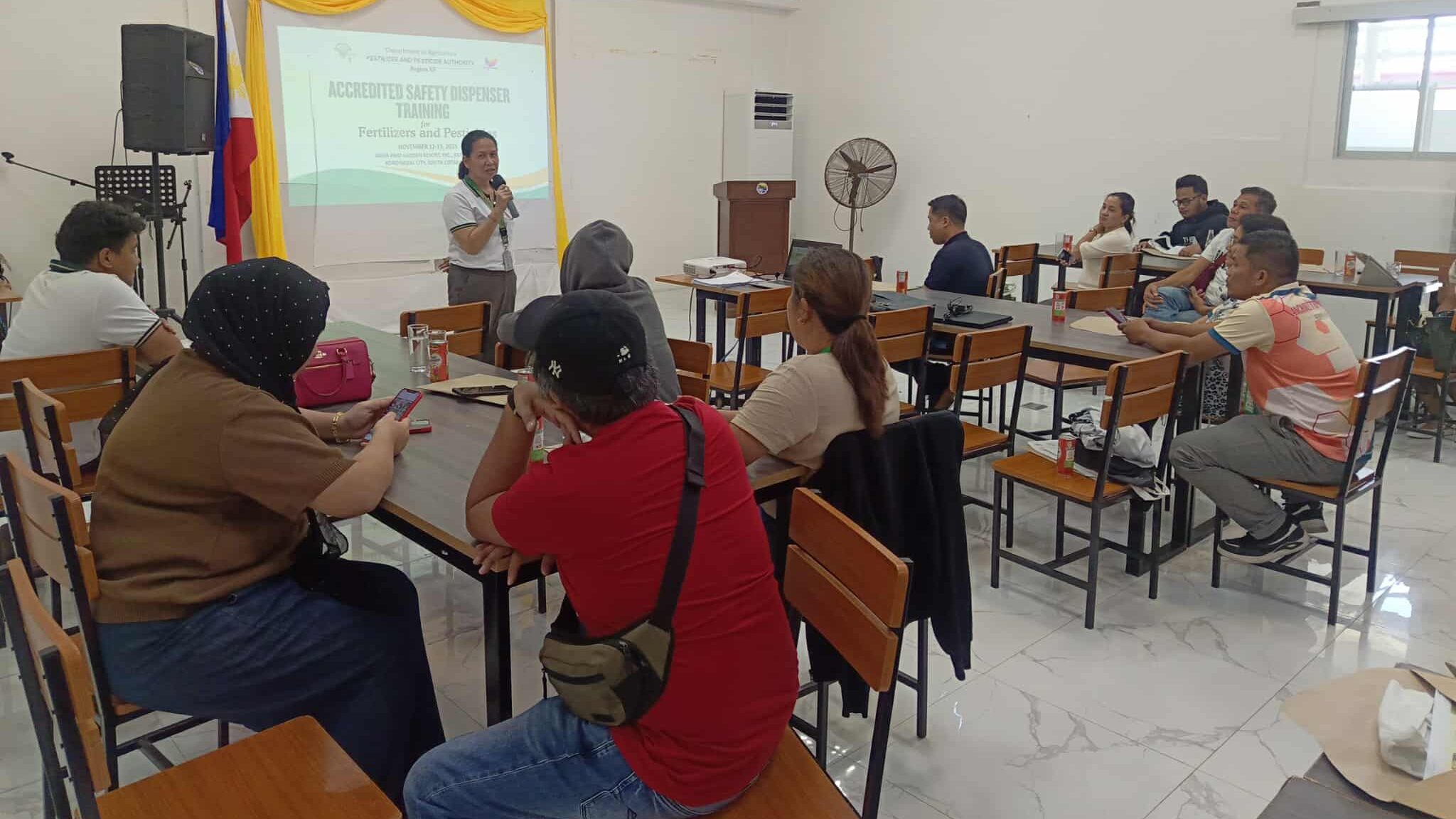 FPA SOCCSKSARGEN strengthens agrochemical safety through ASD training